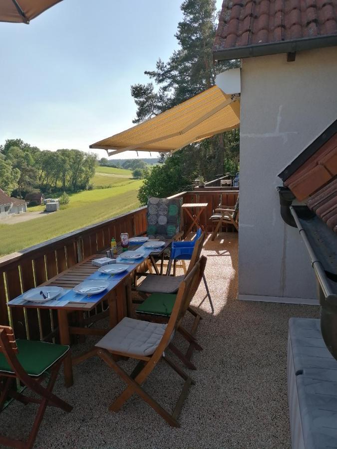 Ferienwohnung Fraenkisches Seenland - Fewo Antje Mitteleschenbach ภายนอก รูปภาพ